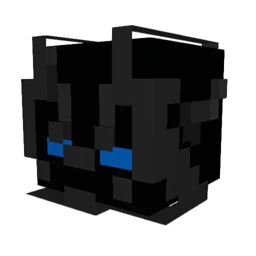zaid4433 Minecraft avatar head, 3D render