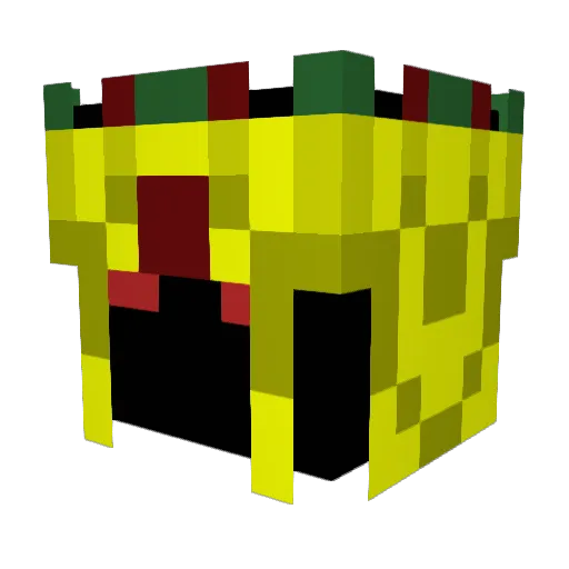 zain1x Minecraft avatar head, 3D render