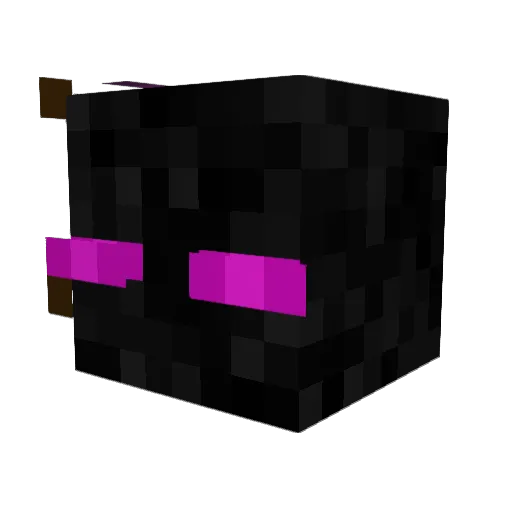 zainRR Minecraft avatar head, 3D render