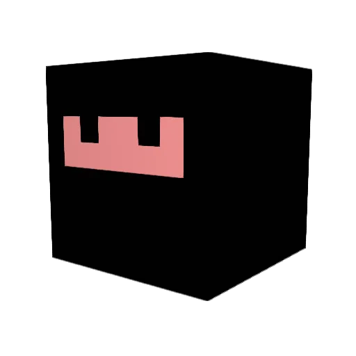 zaisera Minecraft avatar head, 3D render