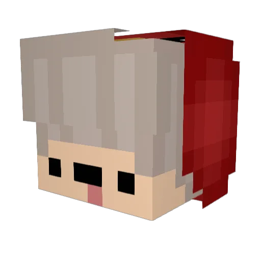 zakattack430 Minecraft avatar head, 3D render