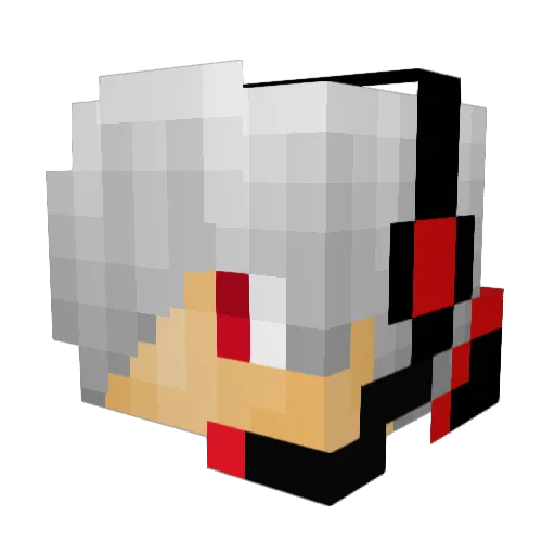 zakattack777 Minecraft avatar head, 3D render