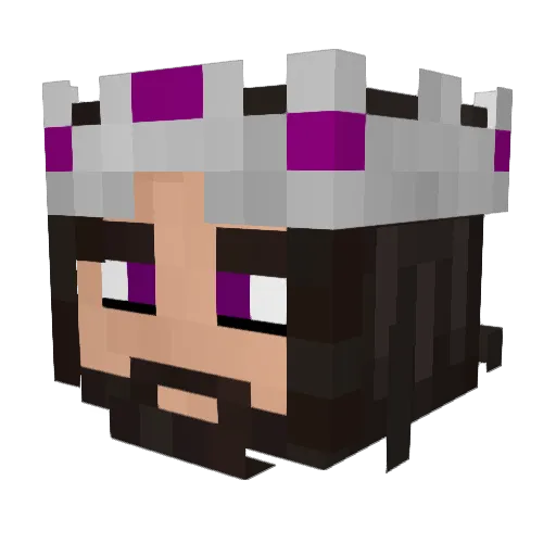 zakaz_ Minecraft avatar head, 3D render