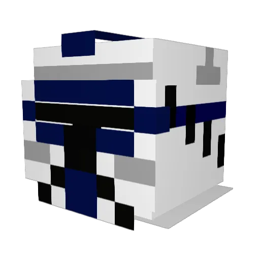 zakd_93 Minecraft avatar head, 3D render