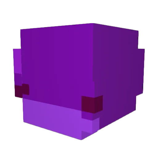 zakzik Minecraft avatar head, 3D render