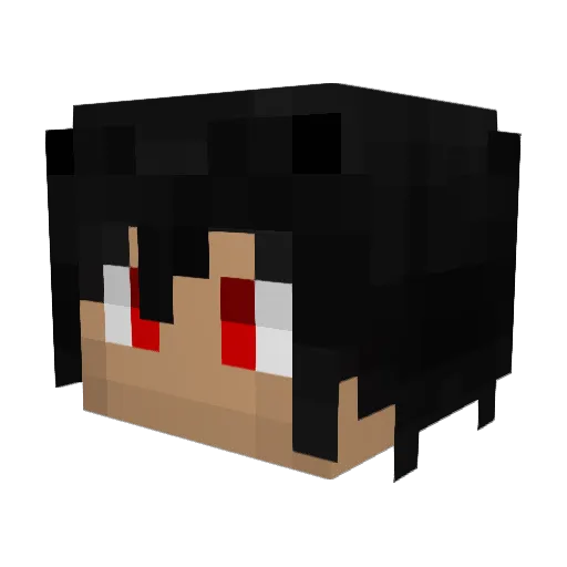 zalmanstar Minecraft avatar head, 3D render