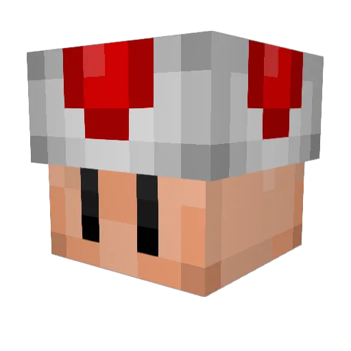 zalto Minecraft avatar head, 3D render