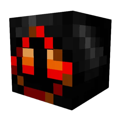 zam04 Minecraft avatar head, 3D render