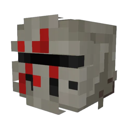 zambe_0 Minecraft avatar head, 3D render