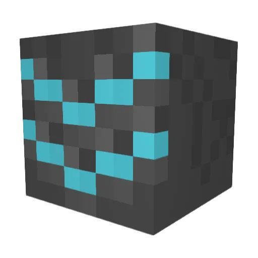 zambie121 Minecraft avatar head, 3D render