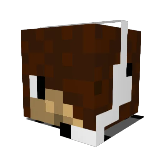 zambiekillerMC Minecraft avatar head, 3D render