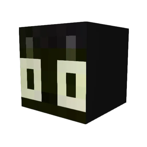 zanahori4 Minecraft avatar head, 3D render