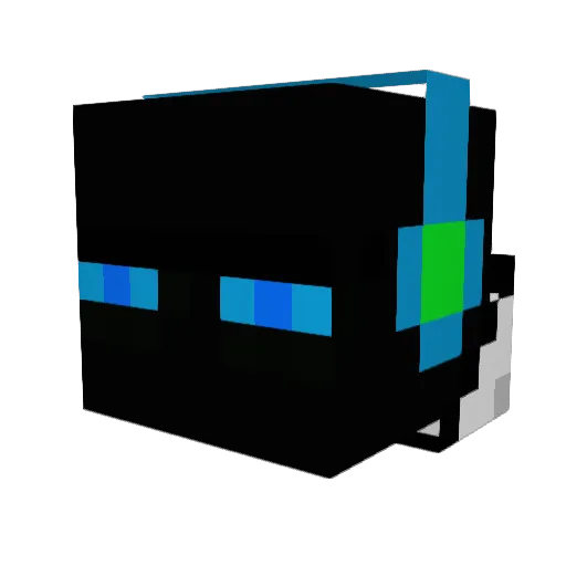 zanban27 Minecraft avatar head, 3D render