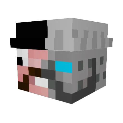 zando77 Minecraft avatar head, 3D render