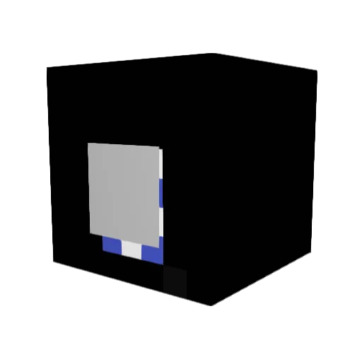 zane1911 Minecraft avatar head, 3D render