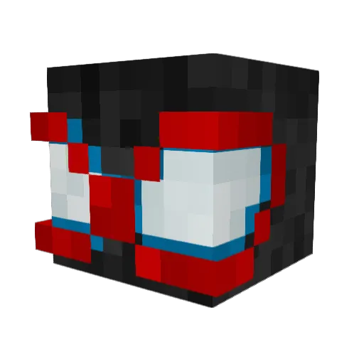 zaneiscool7373 Minecraft avatar head, 3D render