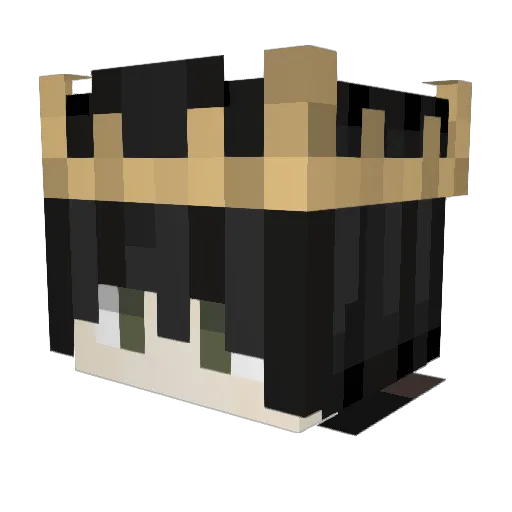 zanz123 Minecraft avatar head, 3D render