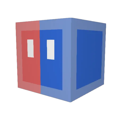 zanzan25 Minecraft avatar head, 3D render