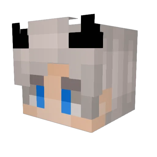 zapatamaximo Minecraft avatar head, 3D render