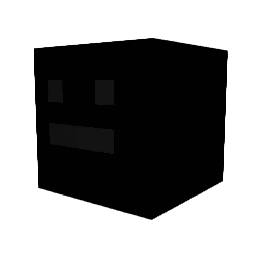 zaps_09 Minecraft avatar head, 3D render