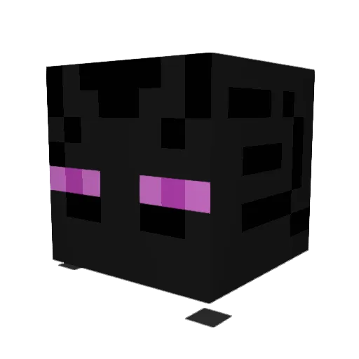 zarcnum Minecraft avatar head, 3D render