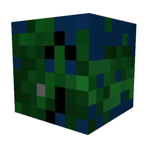 zargoftheblar Minecraft avatar head, 3D render