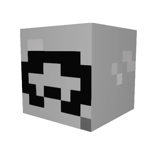 zarr284 Minecraft avatar head, 3D render