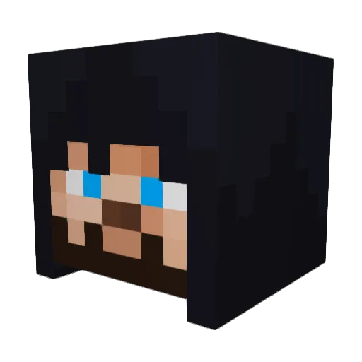 zashary18 Minecraft avatar head, 3D render