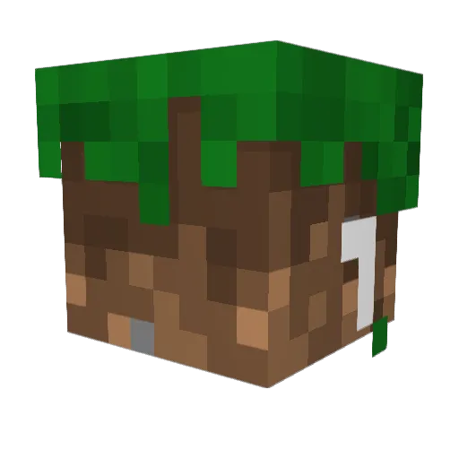 zatshin Minecraft avatar head, 3D render
