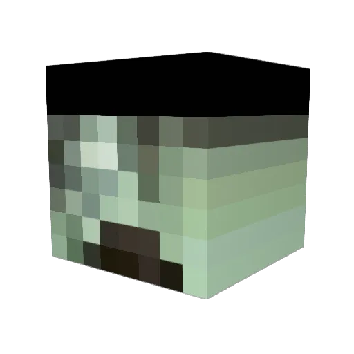 zawg2 Minecraft avatar head, 3D render