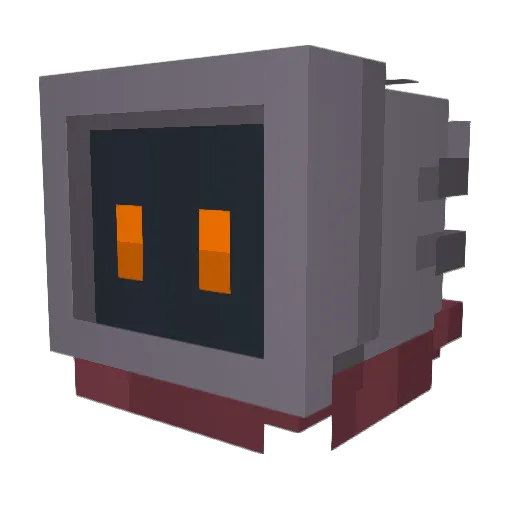 zax_uz Minecraft avatar head, 3D render