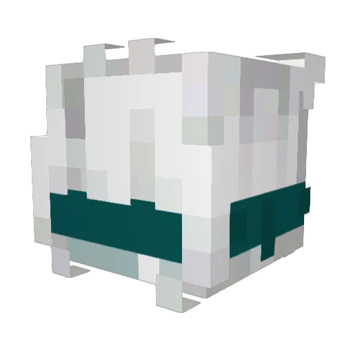 zaxfoz Minecraft avatar head, 3D render
