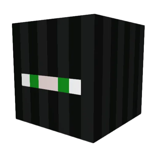 zaxsa1 Minecraft avatar head, 3D render