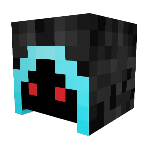zay_15 Minecraft avatar head, 3D render