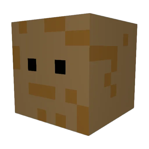 zaytav Minecraft avatar head, 3D render