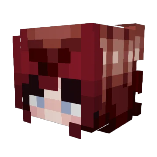 zazaa978 Minecraft avatar head, 3D render
