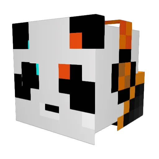 zazayousef2002 Minecraft avatar head, 3D render
