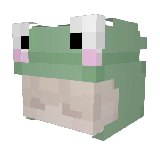 zbarnard Minecraft avatar head, 3D render