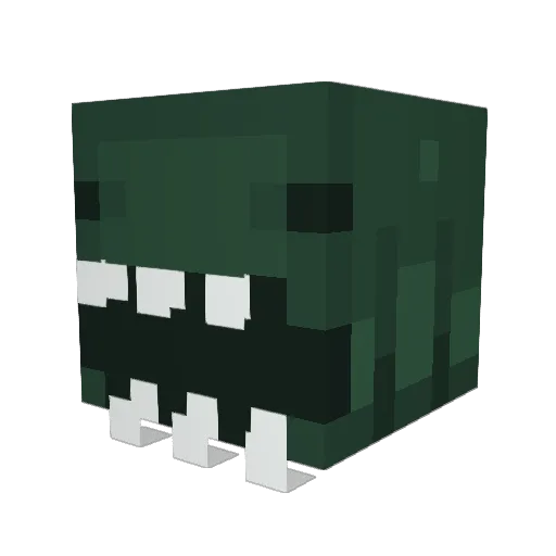 zbenzion Minecraft avatar head, 3D render