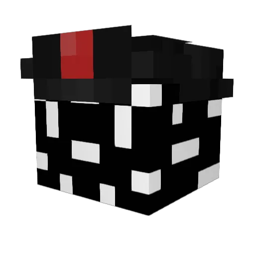 zbo21 Minecraft avatar head, 3D render