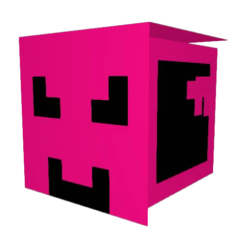 zboatt Minecraft avatar head, 3D render