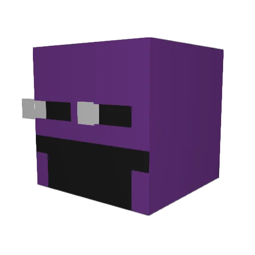zboi42 Minecraft avatar head, 3D render