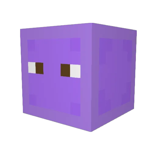 zbrry Minecraft avatar head, 3D render