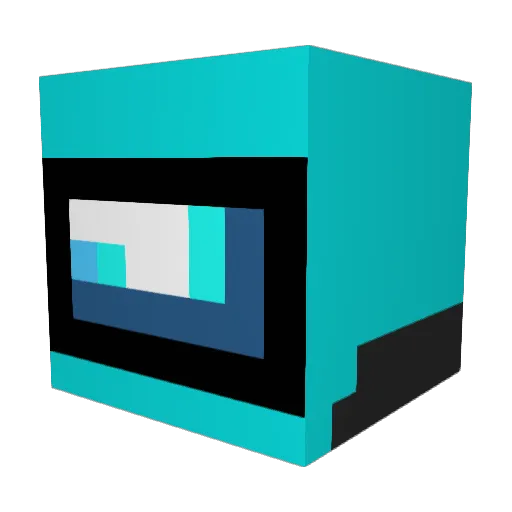 zce11 Minecraft avatar head, 3D render