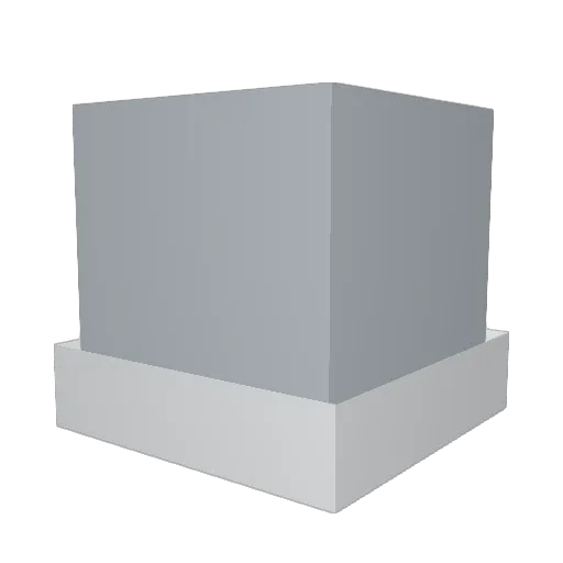 zcxeuv Minecraft avatar head, 3D render