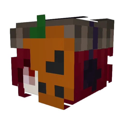 zdenac Minecraft avatar head, 3D render
