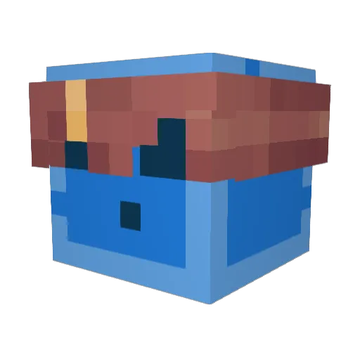 zdox99 Minecraft avatar head, 3D render