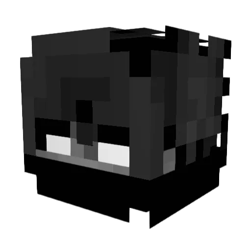zdshy Minecraft avatar head, 3D render