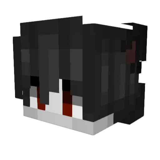 zealo Minecraft avatar head, 3D render