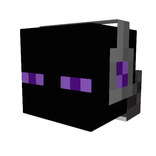 zeaqnn Minecraft avatar head, 3D render